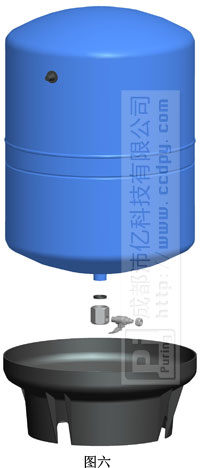 壓力純水箱安裝示意圖